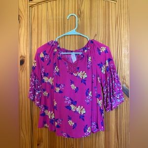 Girls Justice Boho Top, size L